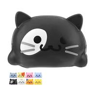 POENVFPO Gattini Sensibili Al Tocco in Scala Musicale da 8 Pezzi, Giocattolo Didattico per Pianoforte in Silicone per Gatti con Supporto Pieghevole, Regalo Divertente per Bambini e Adulti (Gatta)