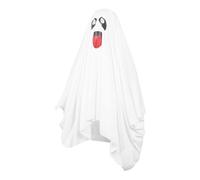 POENVFPO Ghost Long Cape, Costume da Mantello per Nylon Fantasma Spaventoso per Bambini e Adulti Cosplay, Festa, Vestiti (350ML)