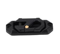 POENVFPO Guida per Verricello Metallico per Verricello RC, Guida per per Auto da Arrampicata in Lega di Zinco Ad Alta Resistenza per Auto RC in 1/10 1/8, con Regolazione Fine (BLACK)