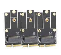 POENVFPO Il Convertitore a -pice 3pcs M2 / NGFF, Adattatore di Scambio a Caldo, Compatibile con/Wi -fibutooth, Compatibile