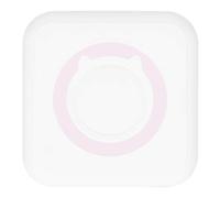 POENVFPO Impressioni di Stampanti Wireless Termici Portatili 200 Dpi per Etichette, Foto, Notizie, Liste di Studio/Lavoro/Viaggio, Materiale ABS (ROSEO)