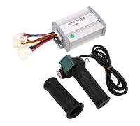 POENVFPO Kit Controller Bici Elettrica, Controller Motore Spazzola 36V 800W con Acceleratore Display di Potenza per Conversione Fai da Te Moto Scooter Elettrico