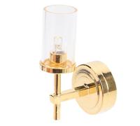 POENVFPO Lampada in Miniatura, 1:12 Luce a LED a LED in Vetro con Padrone di Bambola con Interruttore a Levetta per le Barre delle Case Pop Fotografiche