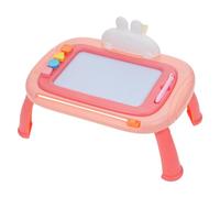 POENVFPO Lavagna da Disegno Magnetica, Lavagna per Scarabocchi Riutilizzabile per Bambini, con Penna Attaccata e Gomma Scorrevole, Giocattolo Educativo Ecologico per Bambini dai 3 Anni in (Pink)