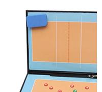 POENVFPO Lavagna Tattica, Design Magnetico Forte, Lavagna per Allenatori con Inserto per Penna per Appassionati di Sport, Adatta per Calcio Pallacanestro Pallavolo (Pallavolo)