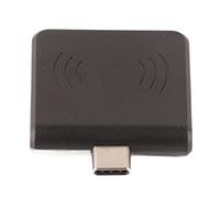 POENVFPO Lettore di Schede Compatte di Scrittore Portatile per UHF Reader per Maters di Gestione della Logistica ABS (BLACK)