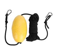 POENVFPO Linea di Traino in Corda Marina, Accessorio per Boa Galleggiante per Pesca alla Deriva Galleggiante in PVC Resistente per Kayak da Barca