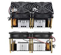 POENVFPO Modulo di Piastra di Riscaldamento ZVS 1800W Ad Alte Prestazioni per Riscaldamento Rapido e Persino Metallo, Ideale per Scarico, Fornitura CC a Bassa Tensione di 12-48 V.