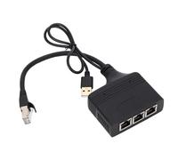 POENVFPO Network Splator 1000 Mbps Ethernet Splerfted da USB per TV Home Office Utilizzare un Materiale Compatto Sostenibile