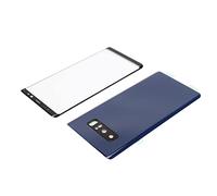 POENVFPO Nota 8 Compilabile Kit di Riparazione del Coperchio Telefonico Langble Langable Completa Cellulare Langable Davanti allo Schermo a Schermo Esterno (Blue)