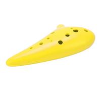 POENVFPO Ocarina in ABS, Strumento Musicale con Melodia C a 12 Fori, Fori per le Dita Arrotondati, Design Leggero per Bambini e Adulti, Uso Interno Ed Esterno (YELLOW)