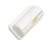 POENVFPO Organizzatore per Sacchetti della Spazzatura in Plastica per Montaggio a Parete, Senza Perforazione, Comodo Dispenser per la di Casa, Materiale Durevole Facile Estrazione, Utilizzo Versatile