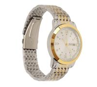 POENVFPO Orologio da Uomo Al Quarzo, Funzione Data e Giorno, Design | Cassa in Lega e Acciaio Inox, Leggero 92g, Resistente All'acqua per L'uso Quotidiano, leggibilità Chiara Al buio.