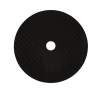 POENVFPO Ottimizzamento del Croning CD da 0,2 Mm, Stabilizzatore del Disco di Sintonizzazione del Tappetino CD in Fibra di Carbonio per Giradischi a Lettori DVD (BLACK)