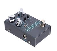 POENVFPO Pedale Effetto Riverbero Digitale per Chitarra con 9 Tipi di Modulazione, Effetti Spring Shimmer, Funzione Trail, 109 X 67 X 48 Mm, per la Registrazione di Performance Dal Vivo