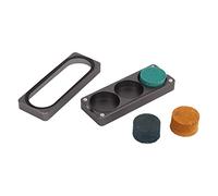 POENVFPO Pool -Cue -Tipps Set Densic Alto per Riparazione di Segni con 3 Scatole di Archiviazione Perforata per Amanti della Piscina, Dimensioni Universali, Grigio Grigio