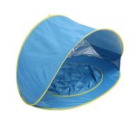 POENVFPO Pop -up Beach Tent, UV50+ Protezione, Piscina per Bambini, a Prova di, Telaio in Filo D'acciaio, Portatile, 47.2x31.5x27.6in, per attività All'aperto (BLUE)