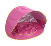 POENVFPO Pop -up Beach Tent, UV50+ Protezione, Piscina per Bambini, a Prova di, Telaio in Filo D'acciaio, Portatile, 47.2x31.5x27.6in, per attività All'aperto (PINK)