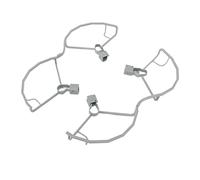 POENVFPO Protezione dell' del Drone per Mini 3 Mini 3 Pro, Custodia di protezione leggera grigia resistente agli urti per la sicurezza dei furti
