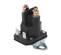 POENVFPO Relè di Avviamento 12V, Bobina in Ottone Placcato Argento Relè Ad Alta Corrente 4,8 W per Tosaerba ATV Motoslitte con Struttura Compatta