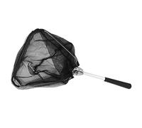 POENVFPO Rete da Immersione Triangolare in Lega di Alluminio, Mini Guadino da Pesca Pieghevole Restringibile Compatto per Trota Panfish