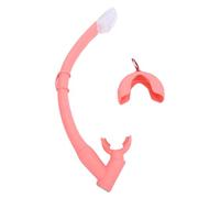 POENVFPO Rolling Snorkel, 2 in 1 Mode a Secco/bagnato Tubo di Silicone per Principianti e Professionisti, Design del Premium, Fibbia a Rilascio Rapido, Valvola a Galleggiante, Connettore Rotante,