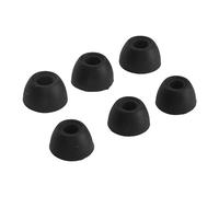 POENVFPO S M L CUSTICHE Dimensioni Punte per i Germogli 2 Accessori per Isolamento del Rumore Riutilizzabile in Silicone in Silicone (BLACK)