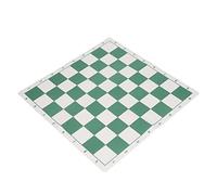 POENVFPO Scacchi PU PU Leather International Chess Board per Tempo Libero e Intrattenimento, Pelle Resistente Ai Graffi (S 3cm / 1.2in)
