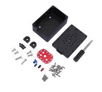 POENVFPO Scatola Ricevitore RC in Lega di Alluminio per Cingolato in 1/10 1/8, Custodia Elettronica Antipolvere con Valvola Staccabile per Camion per Auto Radiocomandati