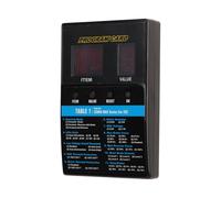 POENVFPO Scheda di Programmazione ESC Senza Spazzole, Scatola di Programma Universale per Auto RC, Accessori per Barche, Funziona con V2, FlyFun V5, XeRun, EzRun, QuicRun,