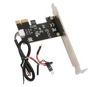 POENVFPO Scheda PCIE con Interruttore di Ripristino 'alimentazione del Computer Desktop, Telecomando, Accensione/spegnimento Preciso, Compatibile con Varie Marche