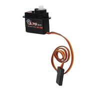 POENVFPO Servo Digitale RC, Servomotore con Ingranaggi in Plastica 3.7G, Controllo a 180 Gradi del Motore Coreless, Basso Rumore, Set di Bracci Servo per 1 24 Elicotteri per Aerei RC