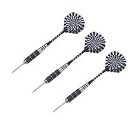 POENVFPO Set di Freccette Durevole in 3 Pezzi con Punta in Acciaio e Alette Stampate per Traiettorie Coerenti (L6)