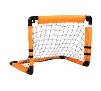 POENVFPO Set di Porte da Calcio per Bambini Porta da Calcio Pieghevole Portatile per Giovani 60 X 45 X 45 Cm con Pompa a Sfera Tessuto Oxford in Ferro ABS per Allenamento Indoor all'aperto in Cortile