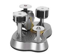 POENVFPO Set di Tamburi da Dito, Tamburo Elettronico Portatile in Plastica Facile da Suonare con Suoni Realistici, per Regali di Decorazione Domestica per Esercitazioni Musicali