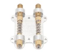 POENVFPO Stabilizzatore a Ponte Doppio Tremolo per Chitarre Floyd Rose, Gotoh, Struttura in Ferro con di Ritorno Automatico, Design di stabilità Migliorato