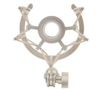 POENVFPO Supporto Antivibrante per Microfono, Supporto per Microfono Antivibrante in ABS da 25 Mm con Dadi di Conversione, per Neumann TLM103 TLM193 TLM127 TLM170 MK4