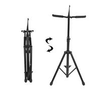 POENVFPO Supporto per Violoncello Professionale, Supporto per Treppiede Pieghevole con Custodia per , Regolabile Fino a 57,1 Pollici, per Strumenti Musicali Portatile con Base Antiscivolo