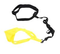 POENVFPO Swim Parachutes, Cintura di Allenamento per la Forza di Nuoto con Paracadute di Trascinamento per la Pratice e L'esercizio Fisico (Yellow)