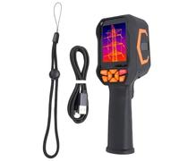 POENVFPO Termocamera Risoluzione 120x90, Campo di Rilevamento da -20 ℃ a 550 ℃, Memoria da 8 GB, Doppia modalità per Ispezione Elettrica, Manutenzione di Macchinari e Diagnostica di