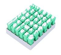 POENVFPO Timbrati di Lettere per Argilla, con 26 Simboli di Lettere, Decorazione in Ceramica, Strumenti di Ceramica per la Decorazione