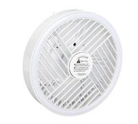 POENVFPO Ventilatore da Campeggio, Ventilatore Sospeso Ricaricabile USB a 3 velocità con Luce Dimmerabile Continua, Impermeabile Resistente Al Calore e Al Gelo per il Ramo di un Albero di