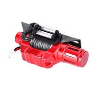 POENVFPO Verricello Elettrico di Simulazione, Accessorio per Auto RC Professionale in Lega di Alluminio, con Prestazioni Stabili e Affidabili, per Cingolato Telecomandato 1/10