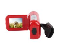 POENVFPO Videocamera Digitale, Videocamera da 16 MP 1080p con Zoom Digitale 16x, Connessione USB di Supporto, modalità Selfie, Registrazione in Loop, per il Record di Crescita del Campus (rosso)