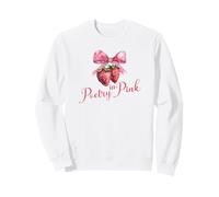 Poesia in Fragole Rosa Felpa