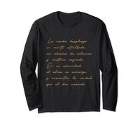 Poesia sulla Notte, scritta in spagnolo Maglia a Manica