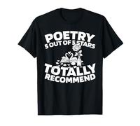 Poesia Versi - Letteratura Poesia Maglietta