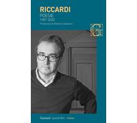 Poesie 1987-2022 [Paperback] Riccardi, Antonio and Galaverni, Roberto