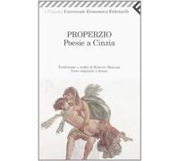 Poesie a Cinzia. Testo latino a fronte
