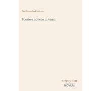 Poesie e novelle in versi